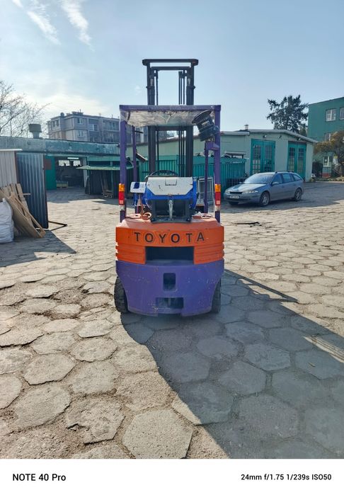 Wózek widłowy Toyota 5FGF15 VAT23