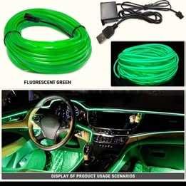 El wire fio decorativo usb verde. portes gratis