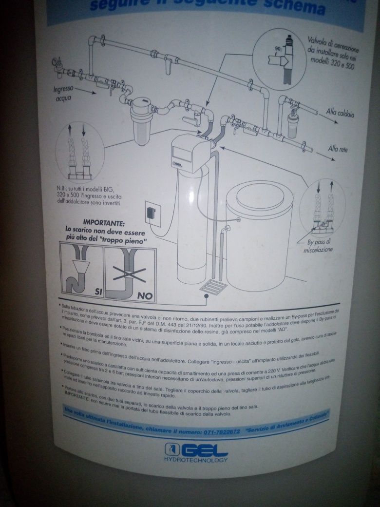 Продам умягчитель воды GEL DECALUX 10 VT 2000