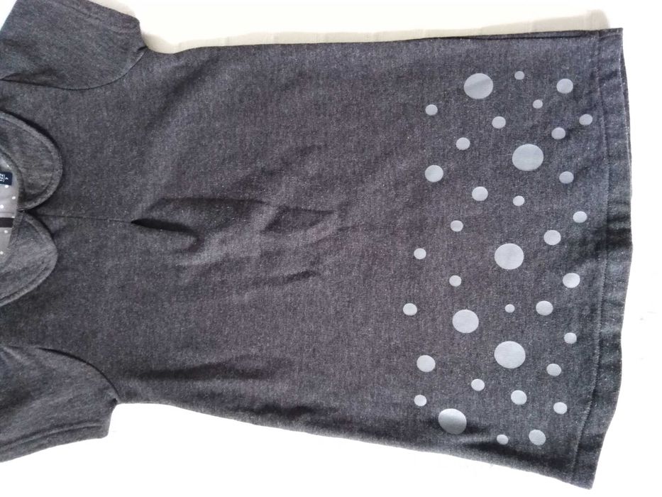 Vestido Curto Negro Blue Seven 7