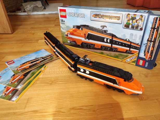 Lego поезд TGV 10233,  Lego expert, шикарный поезд