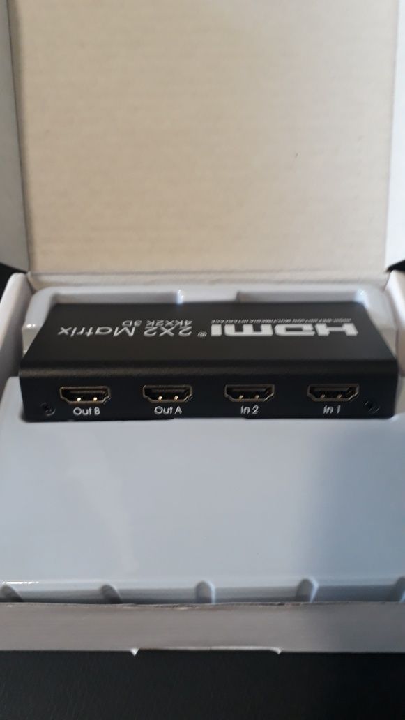 Distribuidor Divisor HDMI 4Kx2K 2x2- Novo!