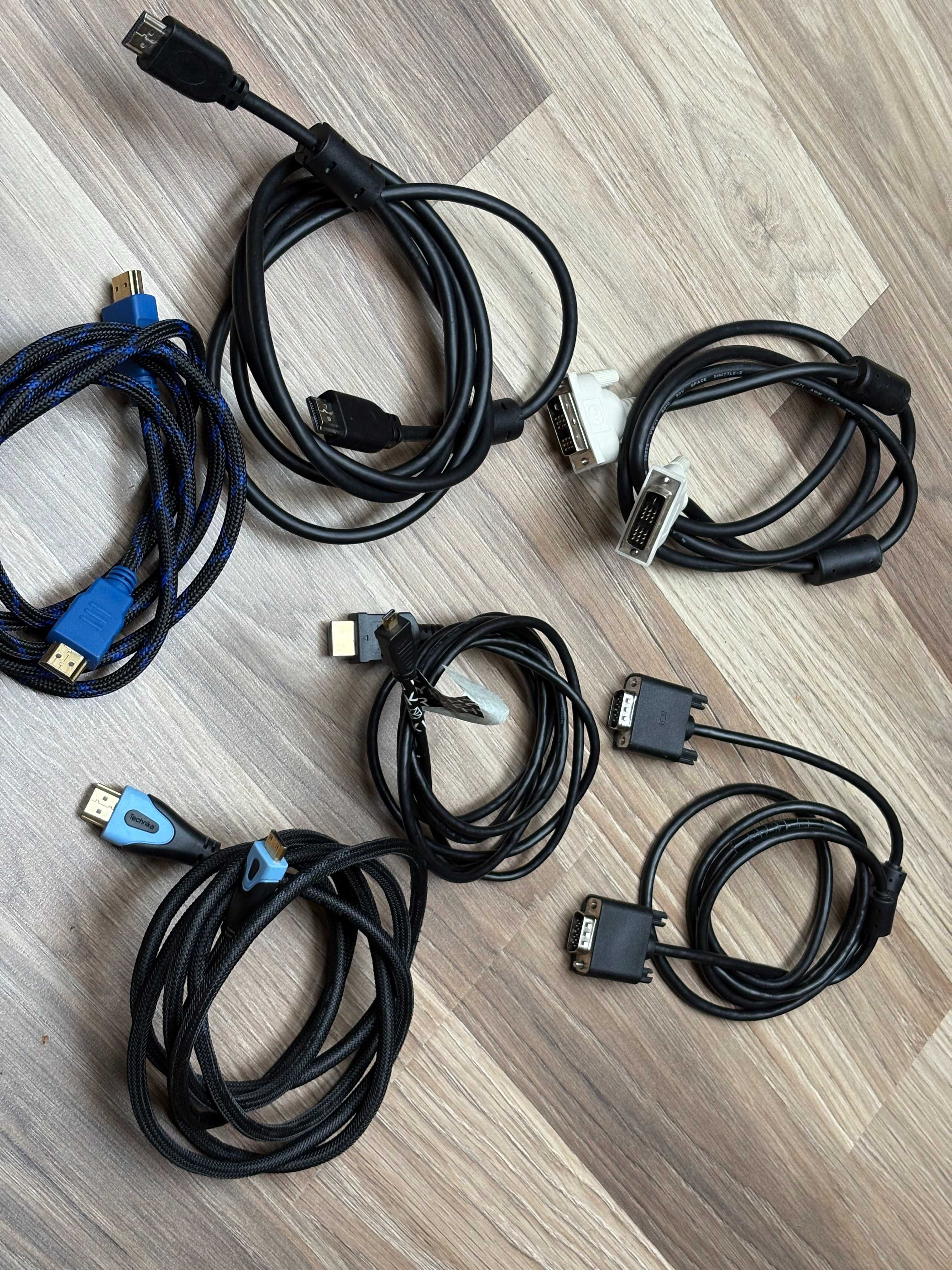 Kable HDMI Kabel DVI Kabel VGA
