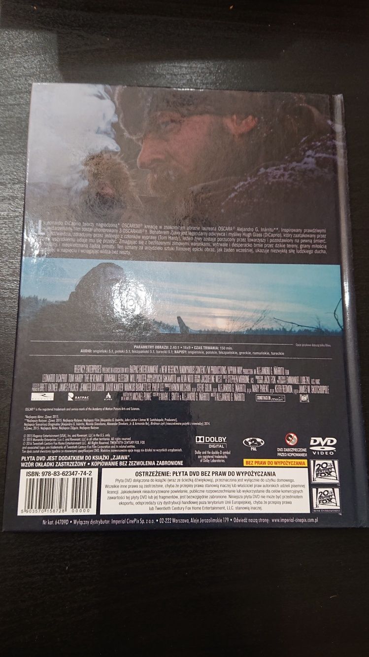 Dvd, Zjawa, wydanie książkowe