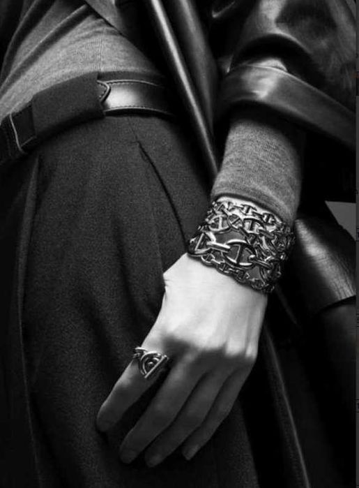 Браслет, каблучка  у стилі Гермес