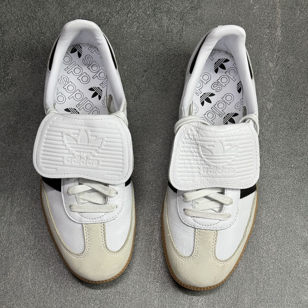 Білі кросівки шкіра Adidas Samba IG4279 ОРИГІНАЛ 100% 42 р