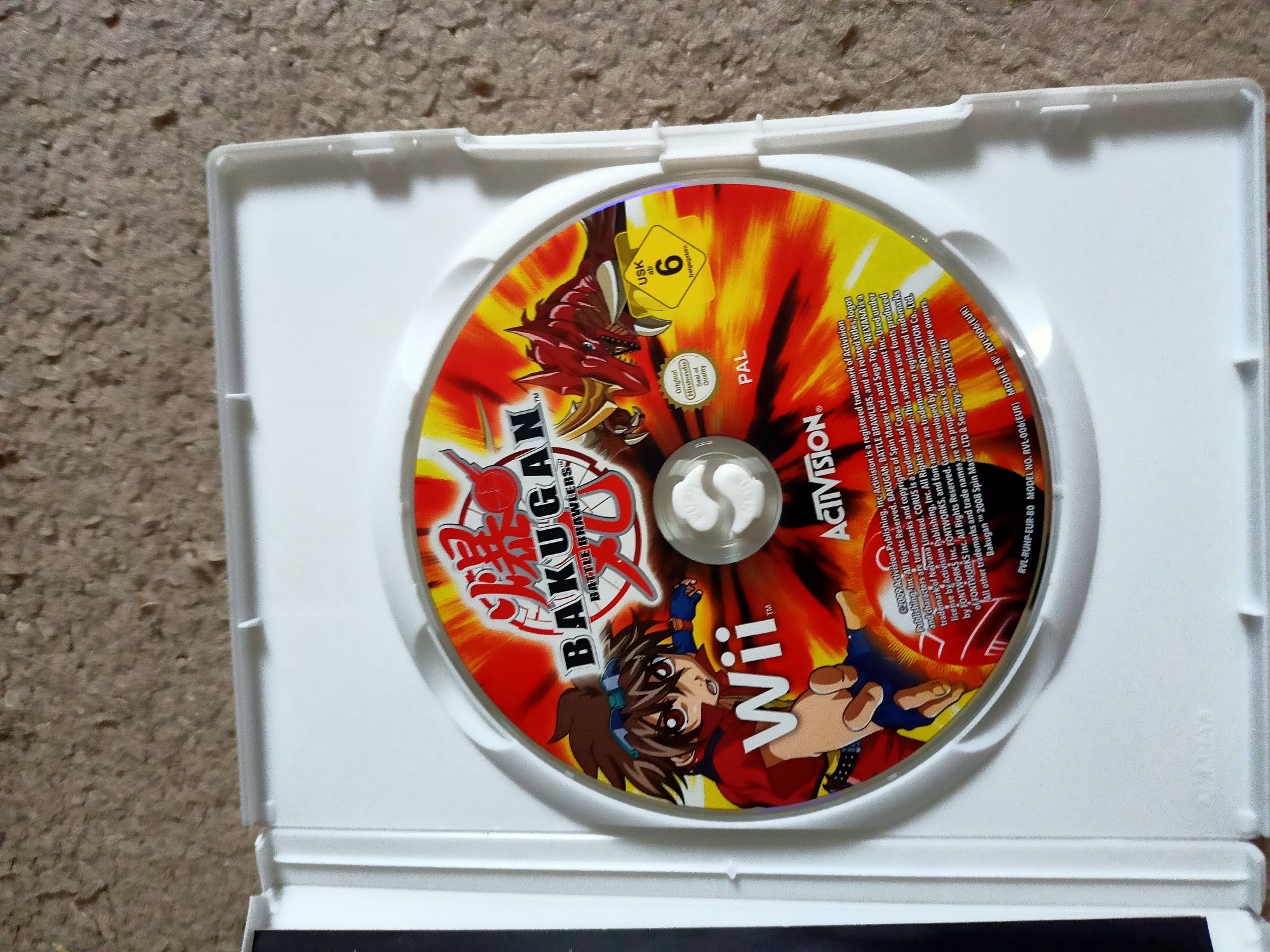 Gra Wii bakugan.
