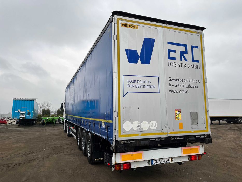 Naczepa WIELTON firanka , wynajem z wykupem 2000 zł miesiąc