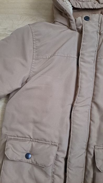 Kurtka zimowa chłopięca ocieplana 140