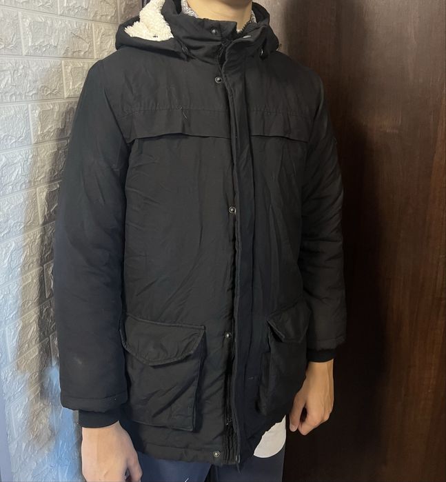 Парка зимова на хлопчика, заміри в опису