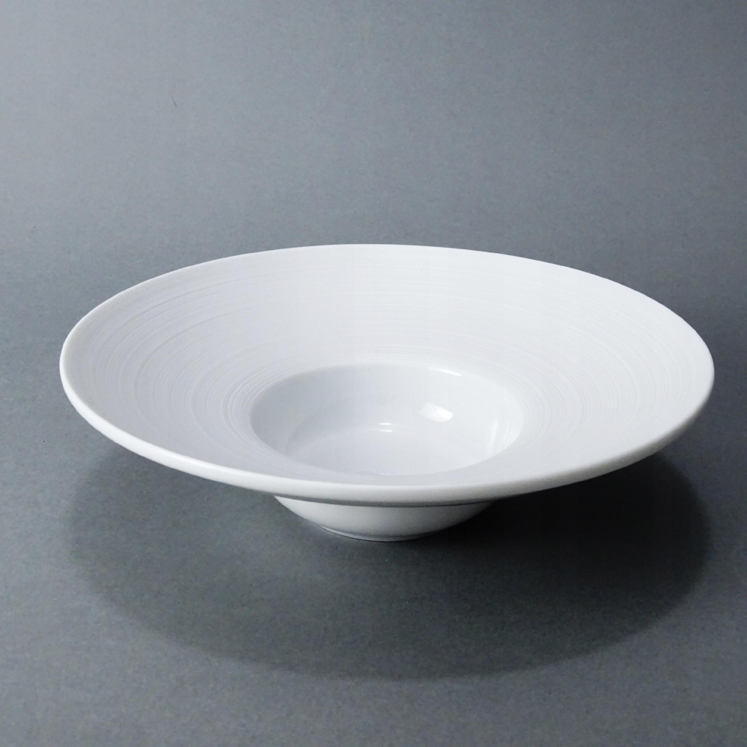 designerska patera misa talerz porcelanowa biskwit