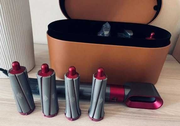 Знижка‼️ Стайлер Dyson HS01 Airwrap Complete Nickel/Fuchsia