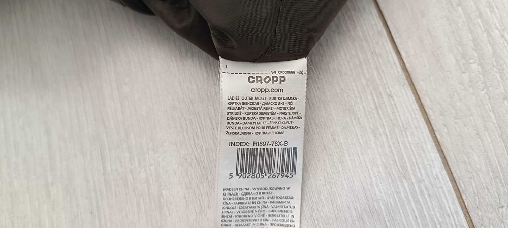 Ciemnozielona Kurtka Parka z futerkiem