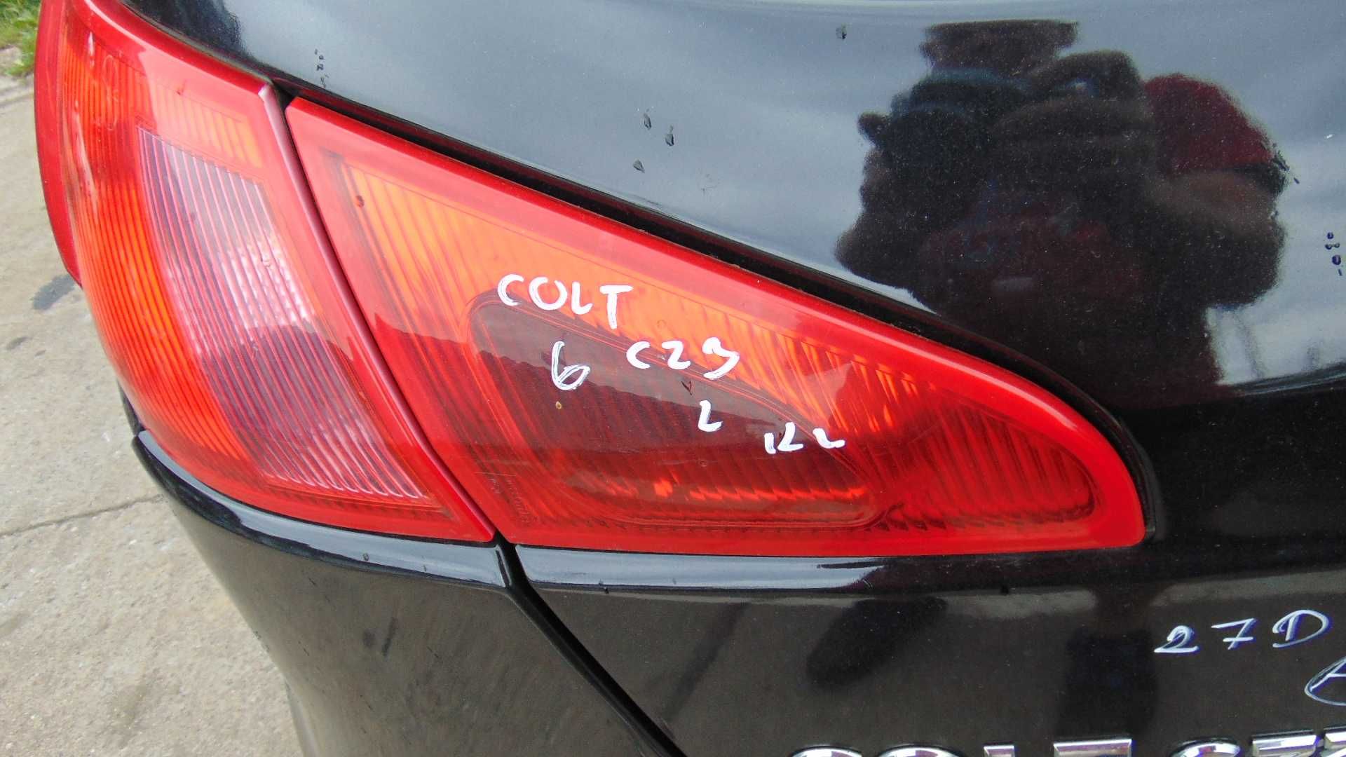 Lut55 Lampa lewa tylna w klapę mitsubishi colt VI 6 cz3 27d 3D wysyłka