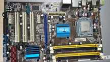 Материнская плата (Socket-775) Asus P5QL + CPU