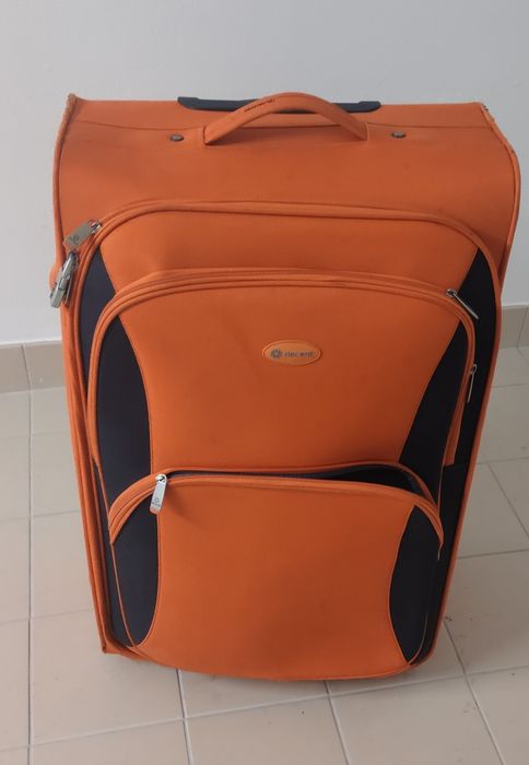 Mala Viagem Decent - cor laranja - usada