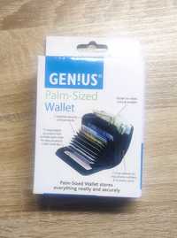 Mały portfel na pieniądze i wizytówki - wizytownik palm sized wallet