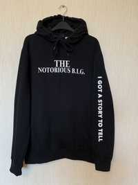 Худи кофта с капюшоном The Notorius Big мерч vintage merch rap hip-hop