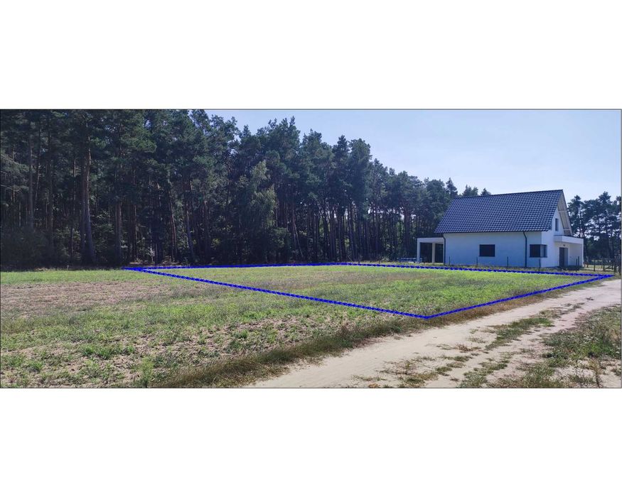 Działka budowlana przy lesie WRÓBLÓW / SŁAWA