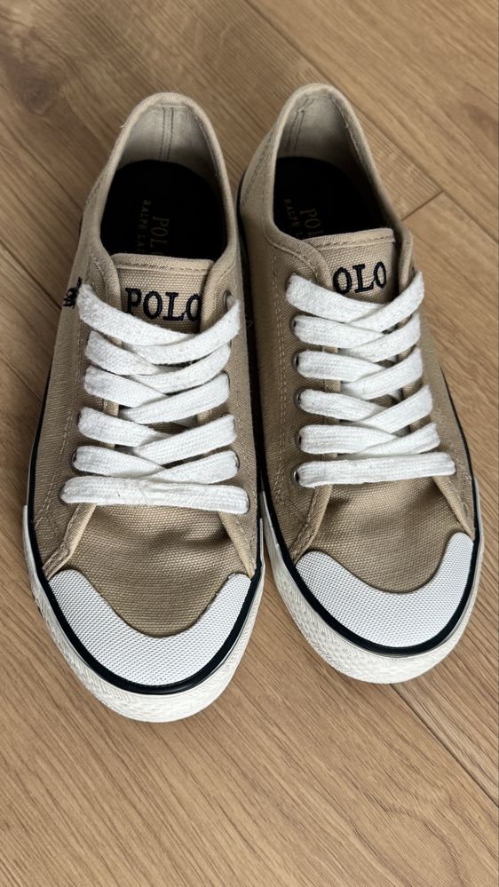 Ralph Lauren Polo trampki 37 Canvas Lining