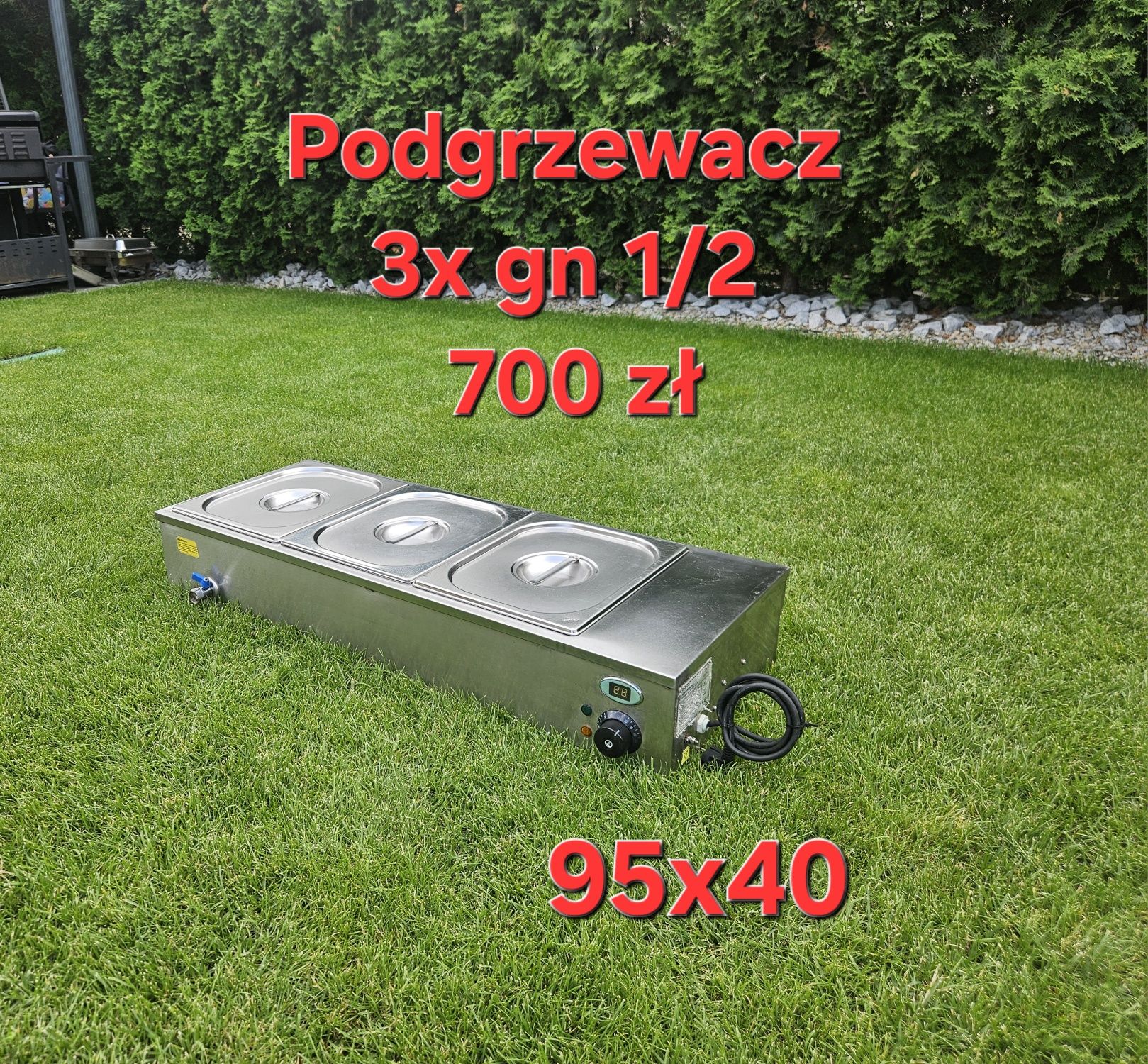 Bemar grzewczy, podgrzewacz do potraw