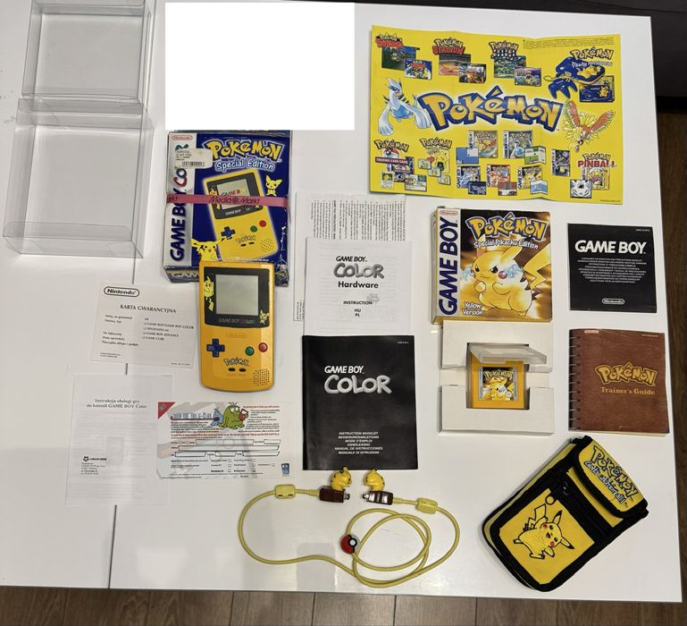 Kolkacja Game Boy, pokemon advance pocket light micro color ags101