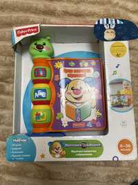 fisher price музикальна книжка