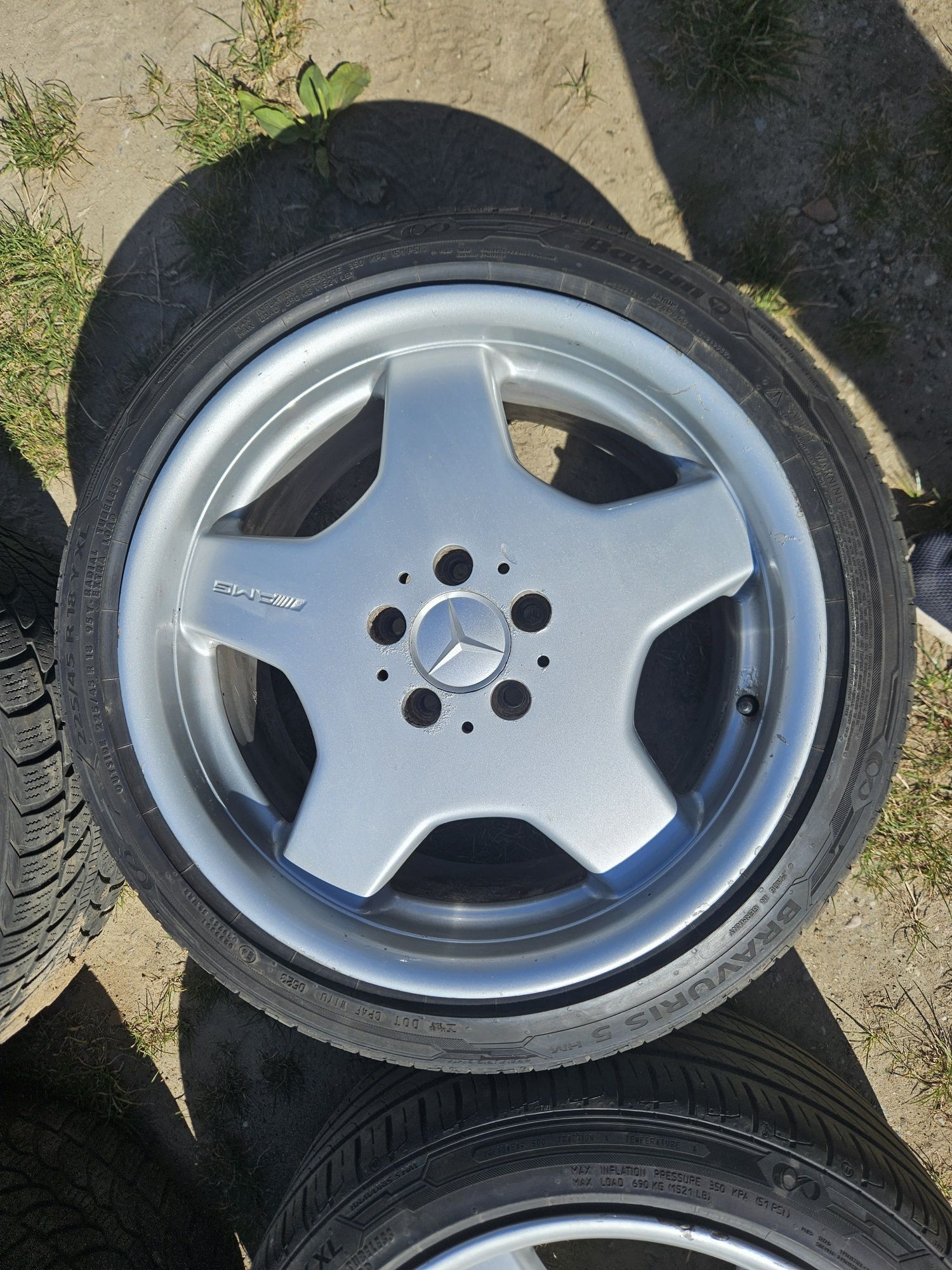 Felgi amg monoblock Rh w124 w126 sec w220 w221 s cl c215 aero sl w124