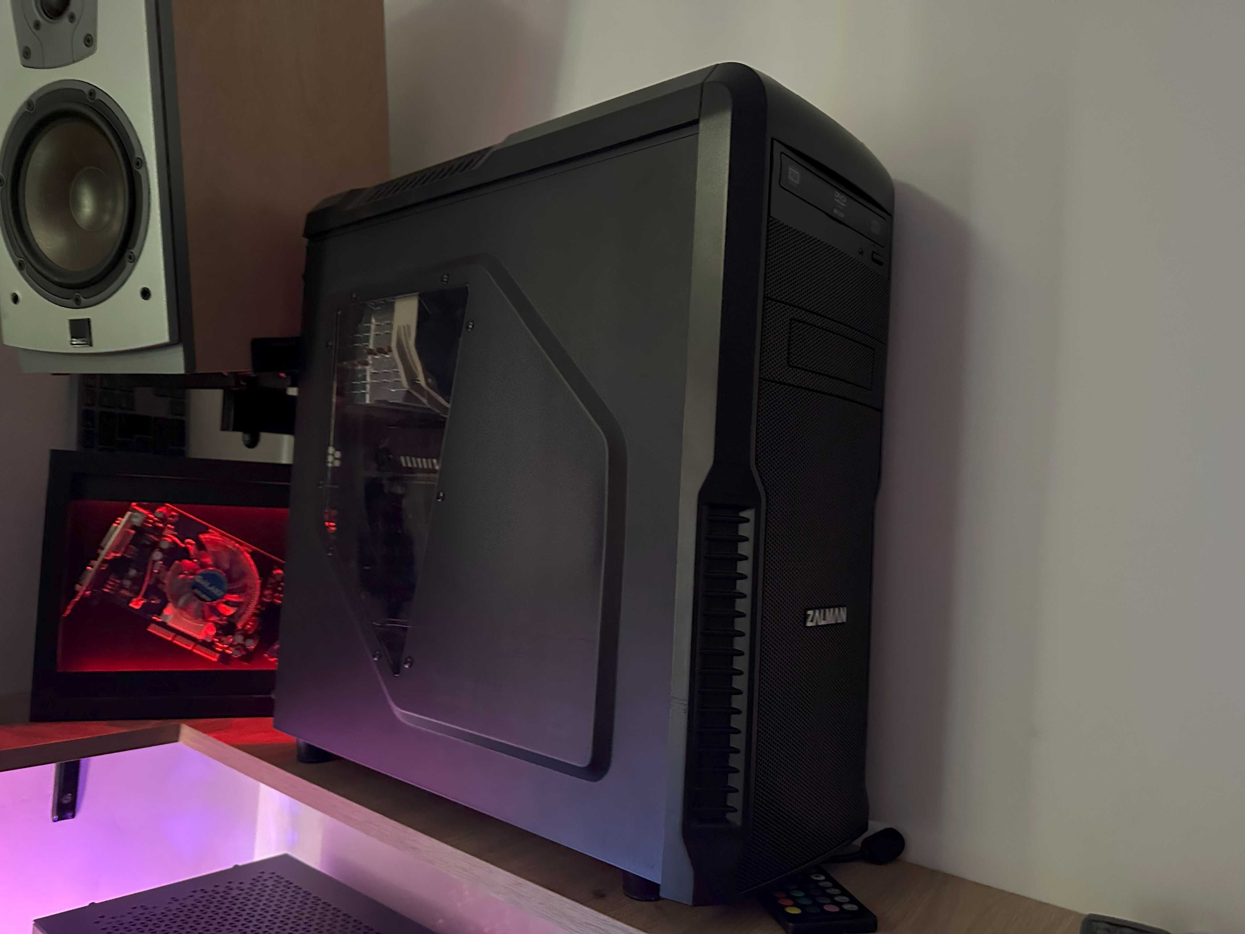 Komputer retro hi-end 2009 Core 2 Quad 8GBRAM Q9300 HD6970 SSD+HDD XP