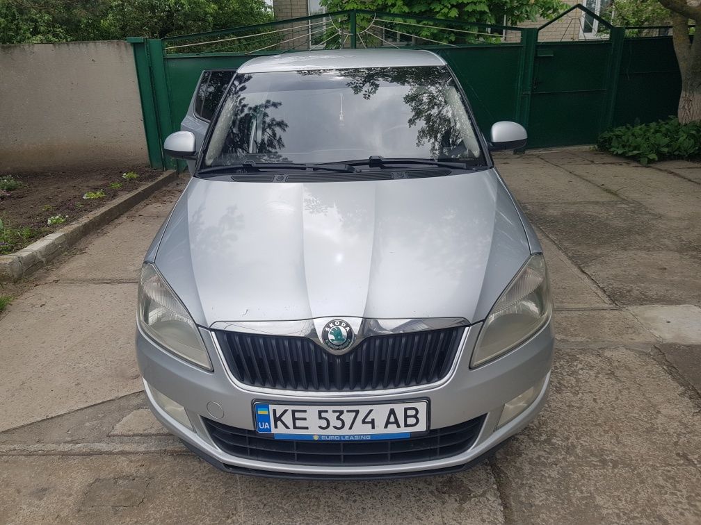 Skoda fabia 1.4 mpi Гбо 4