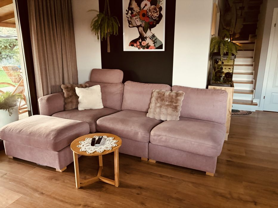 Sofa 3 osobowa z dostawką