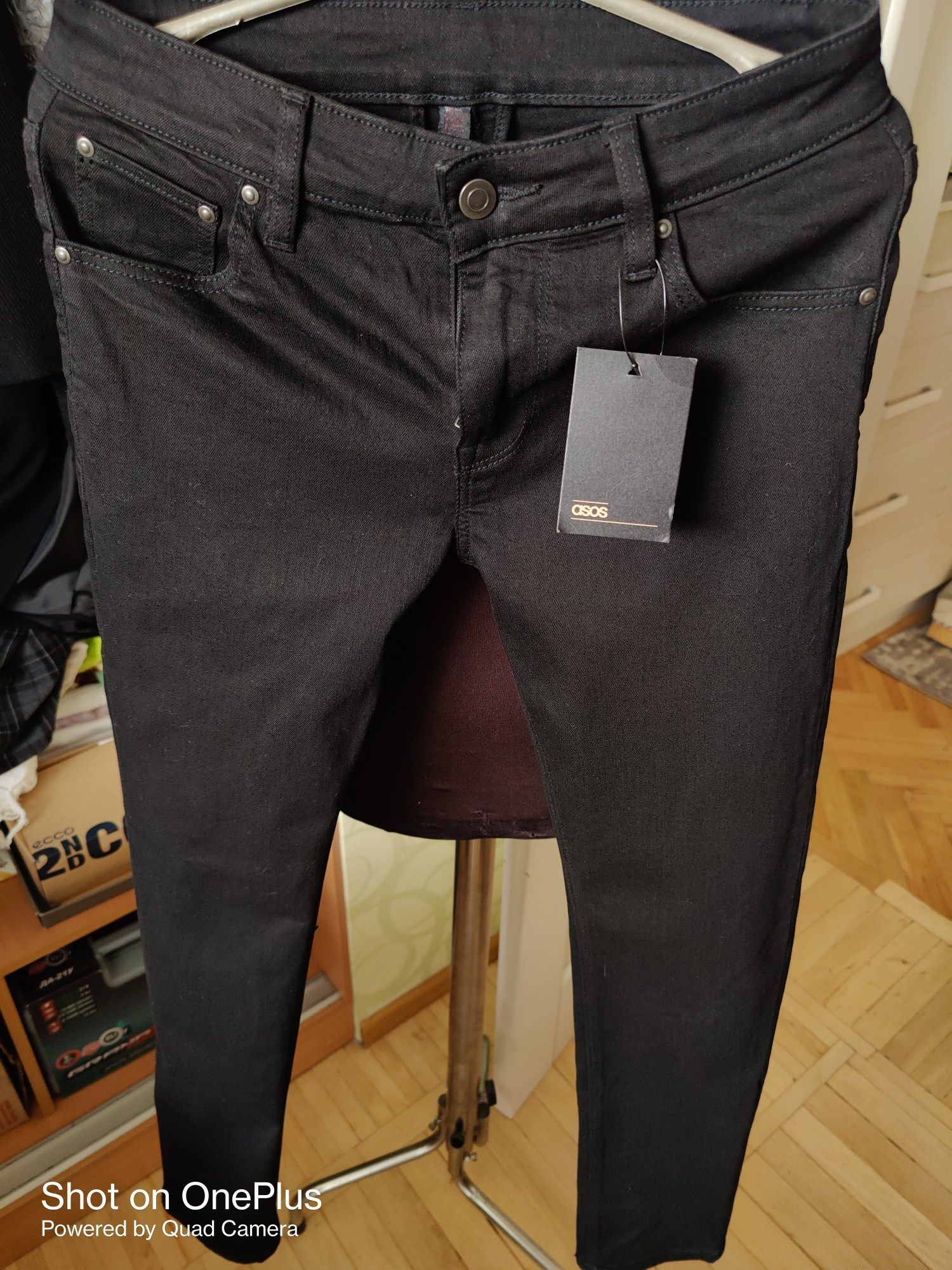 Джинсы Asos jeans (Англия) w28 stretch black.