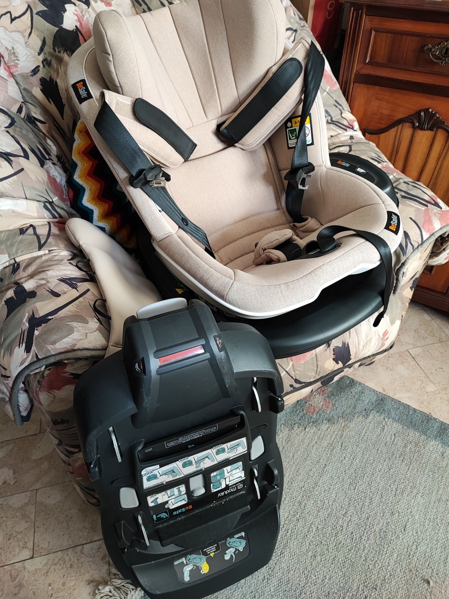 Cadeira auto BeSafe Izi modular + isofix