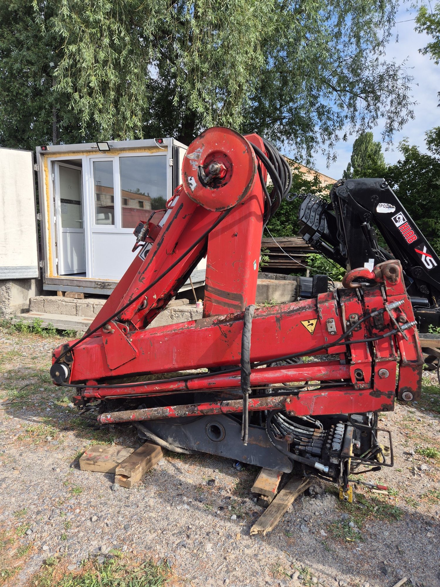Кран маніпулятор Hiab 105 9.8 metra