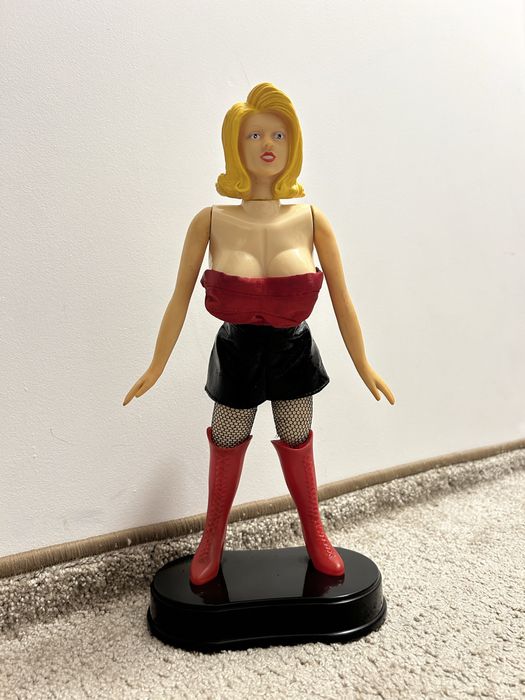 Stara kolekcjonerska zabawka PRL lalka