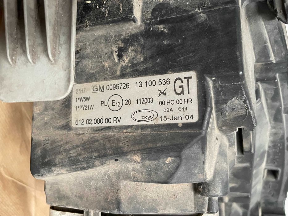 Óticas originais Opel Corsa C 03-06 C/Lupa