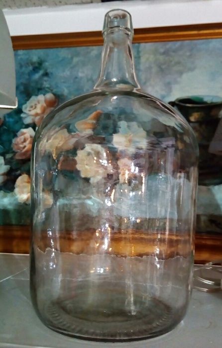 Garrafão de vidro de 5 litros - 5€ cada