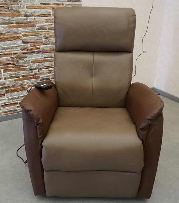 fotel geriatryczny elektryczny z funkcja pomocy wstawania (w-874)