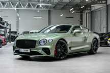 Bentley Continental GT Alpine Green. Gwarancja do 07.2027. Pakiet dokładek karbonowych.