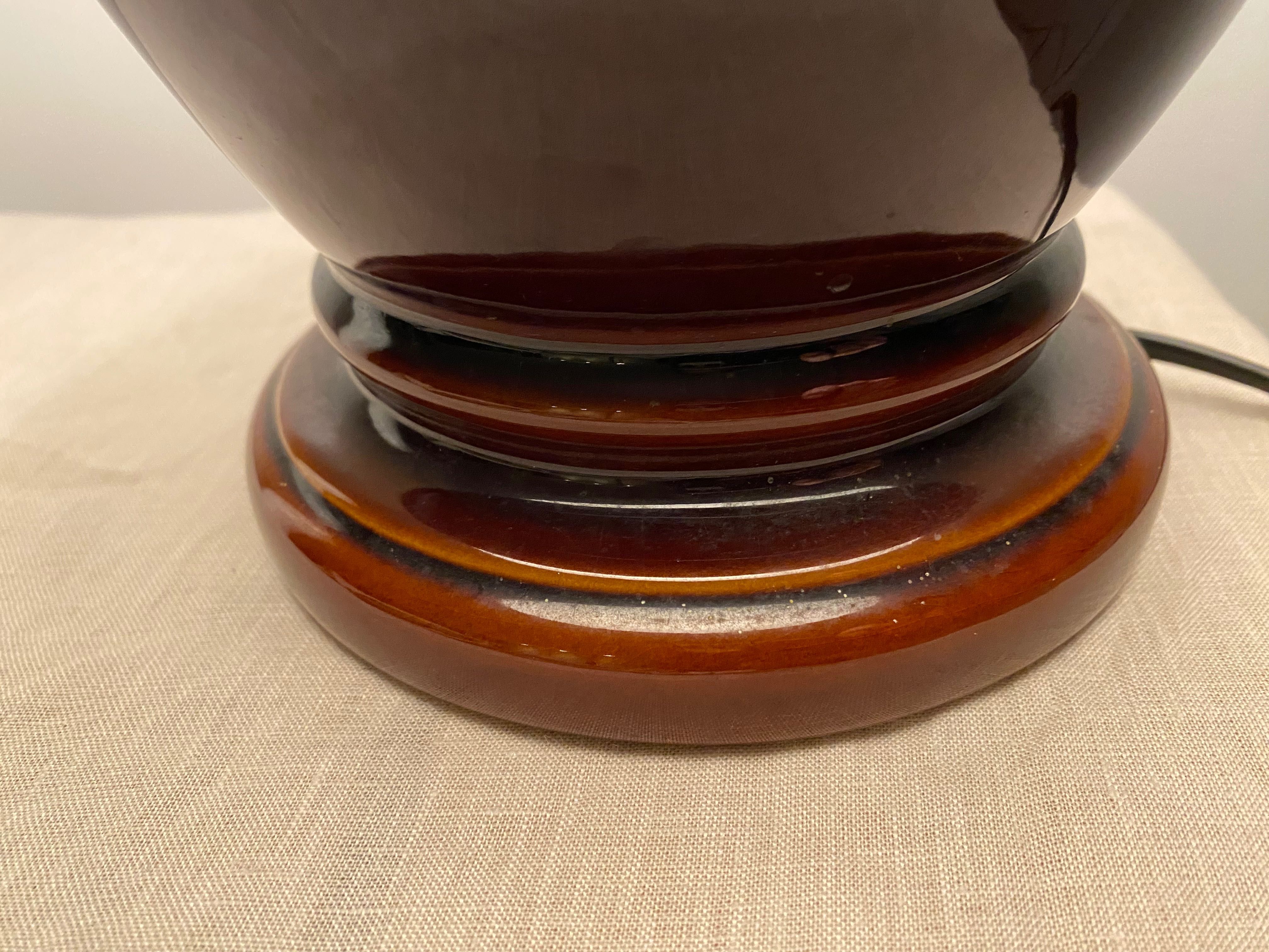 Lampa stołowa ceramiczna vintage