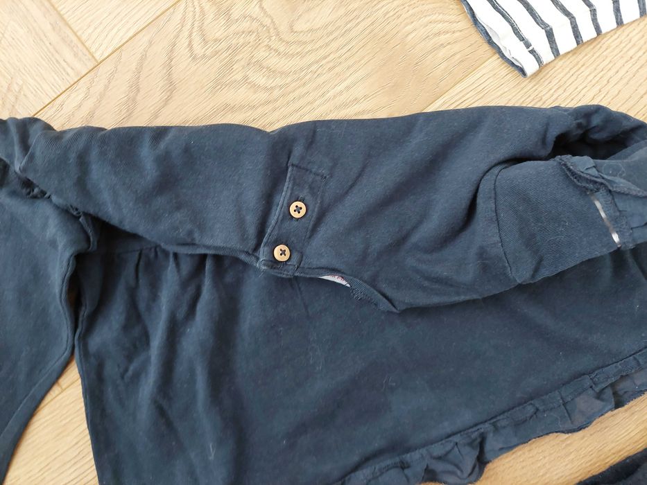 Zestaw 2 bluzki + legginsy Zara Tao Tape à l'oeil 12-18m. 86 cm