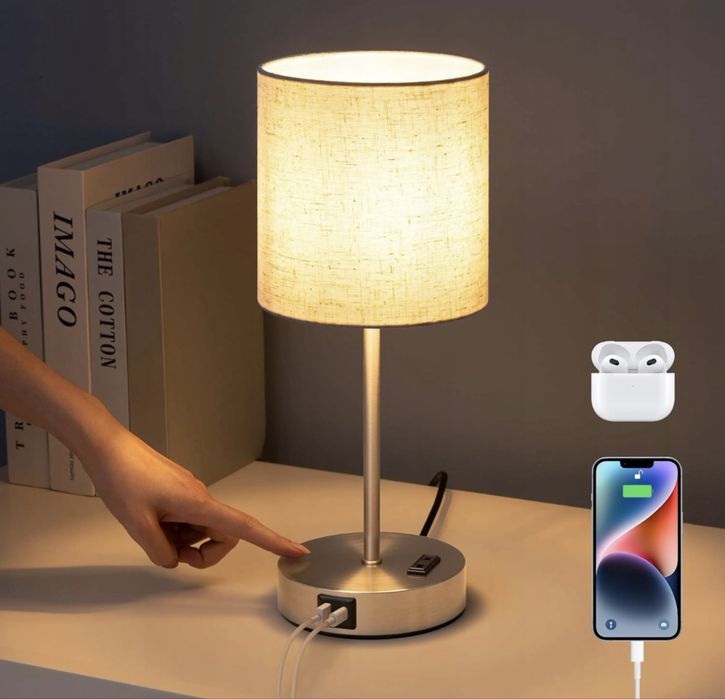 Lampka 2 wejścia usb