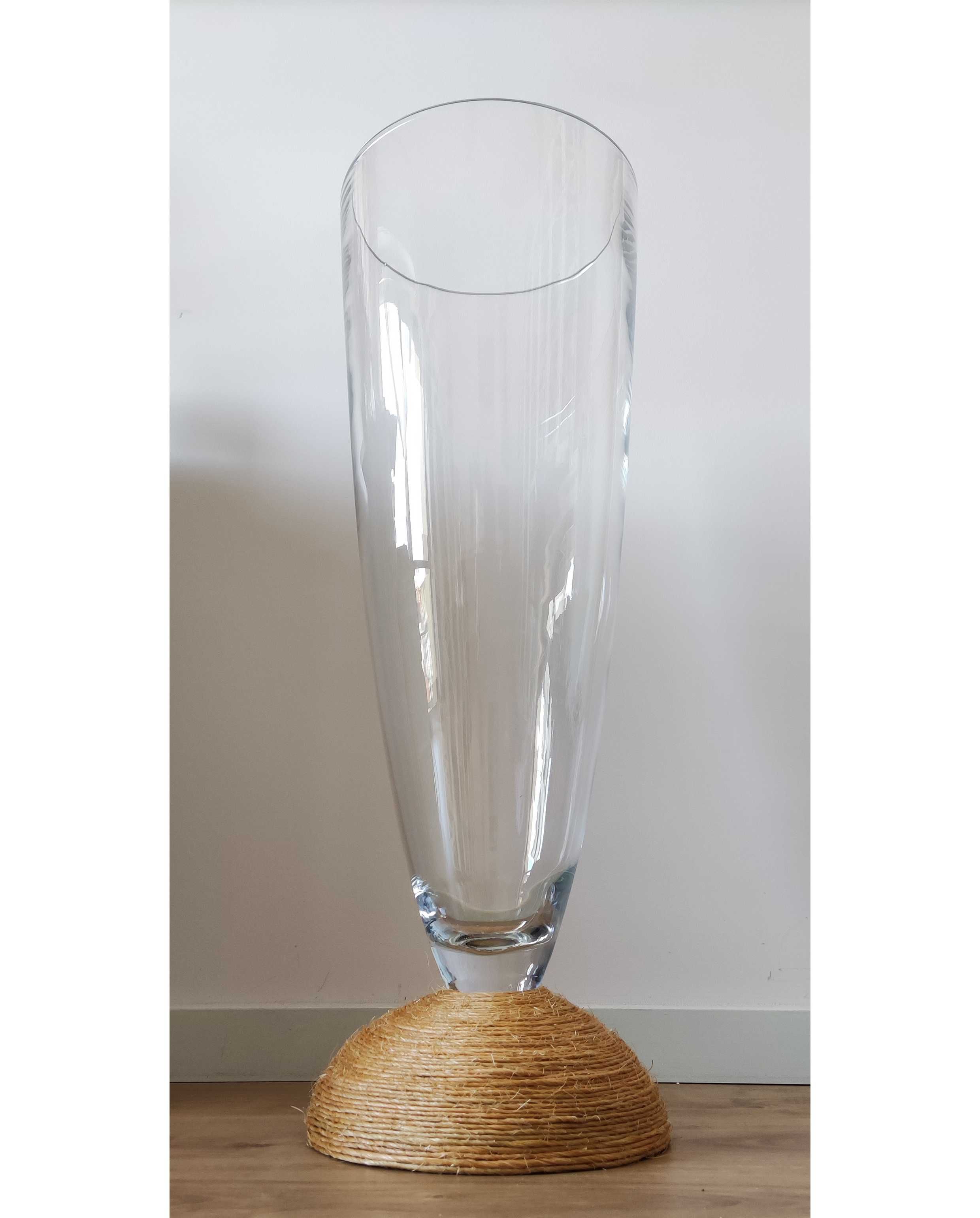 Vaso grande em vidro