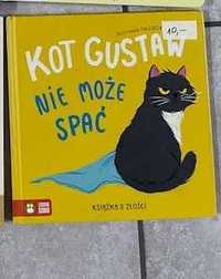 Książka Kot Gustaw nie może spać