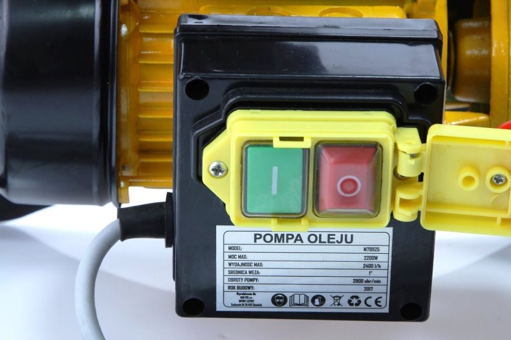 Pompa do paliwa ropy oleju dystrybutor CPN 2200W 230V MarPol