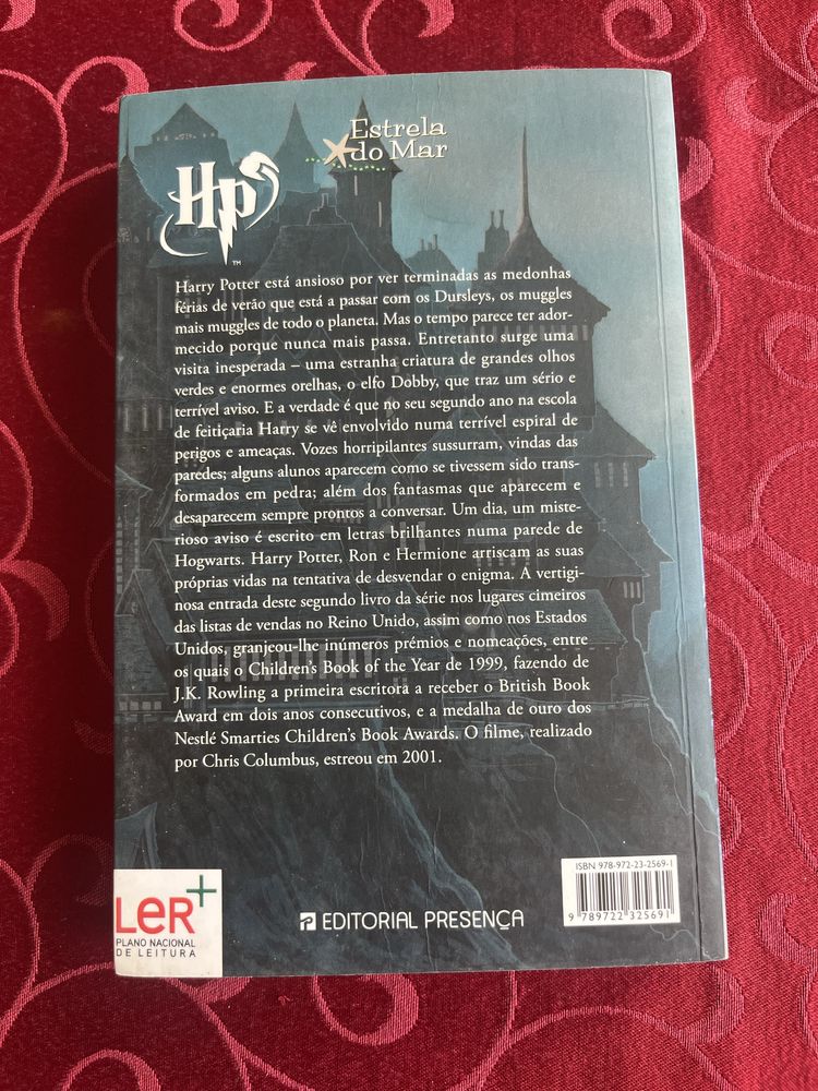 Harry potter e a camara dos segredos