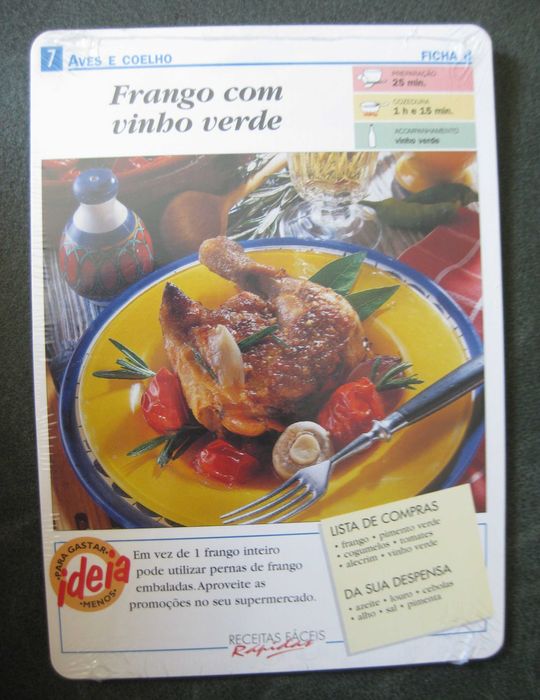 5 Fasciculos de Receitas Faceis Rapidas NOVOS