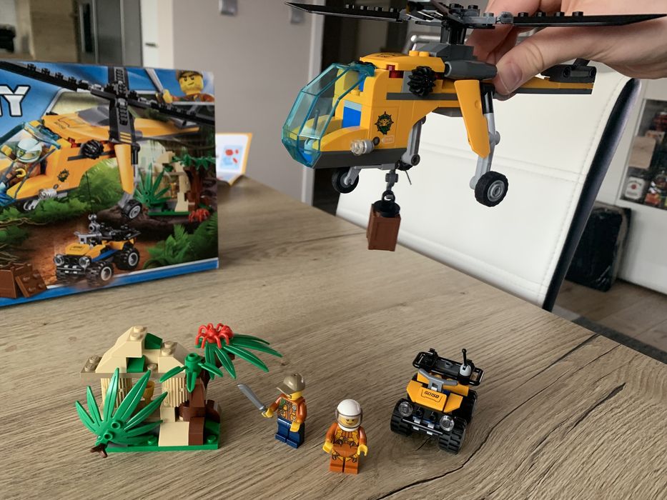 Klocki lego dżungla 60158