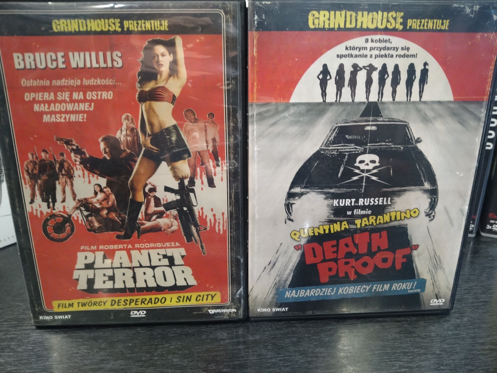 Planet Terror + Death Proof dvd