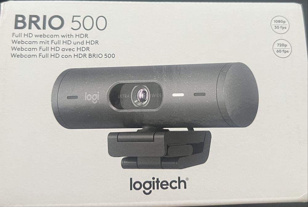 Веб камера Logitech Brio 500